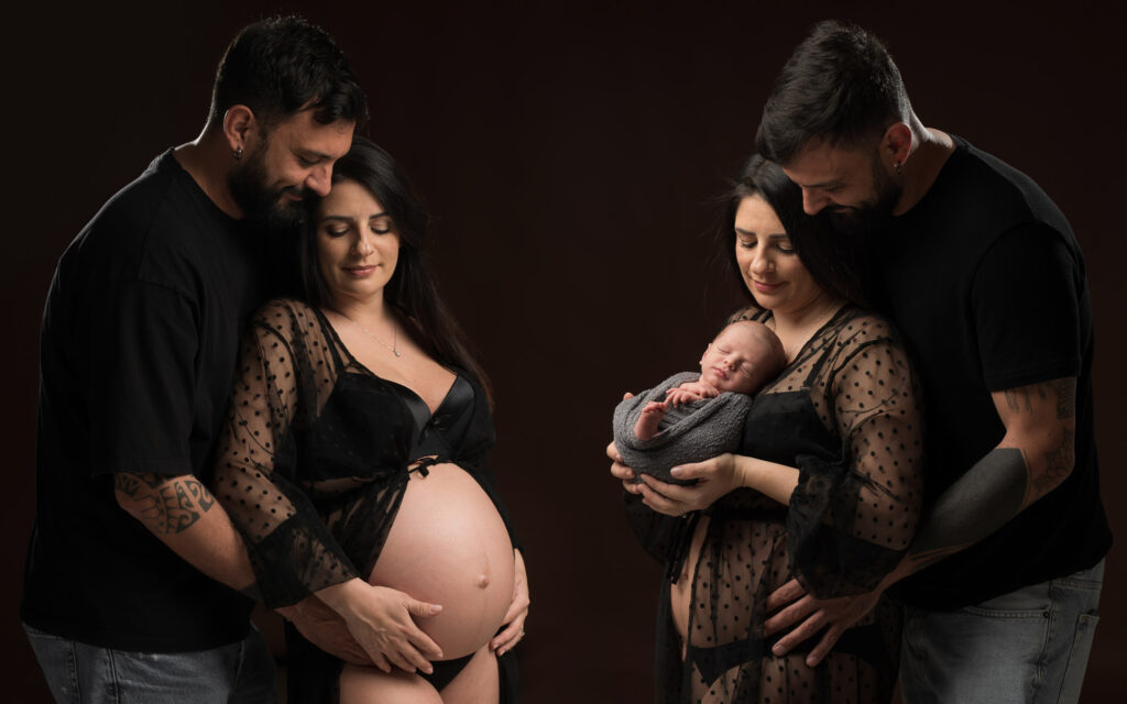 prima e dopo gravidanza newborn ragusa 009